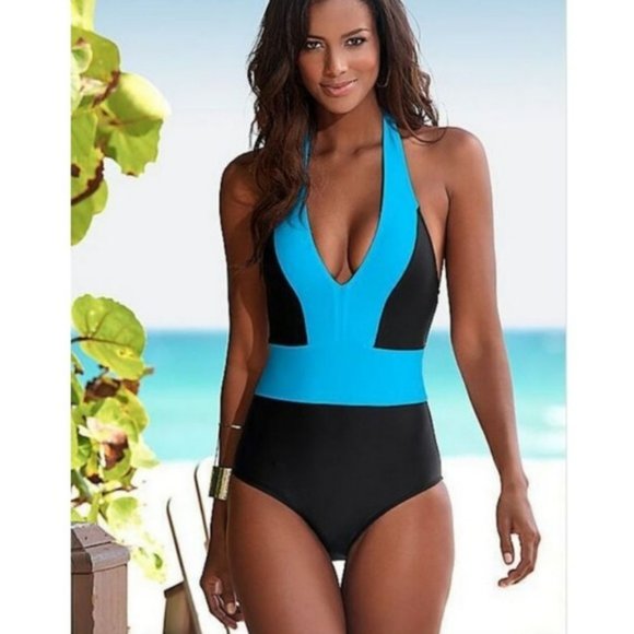 Other - Black and Blue Swimsuit